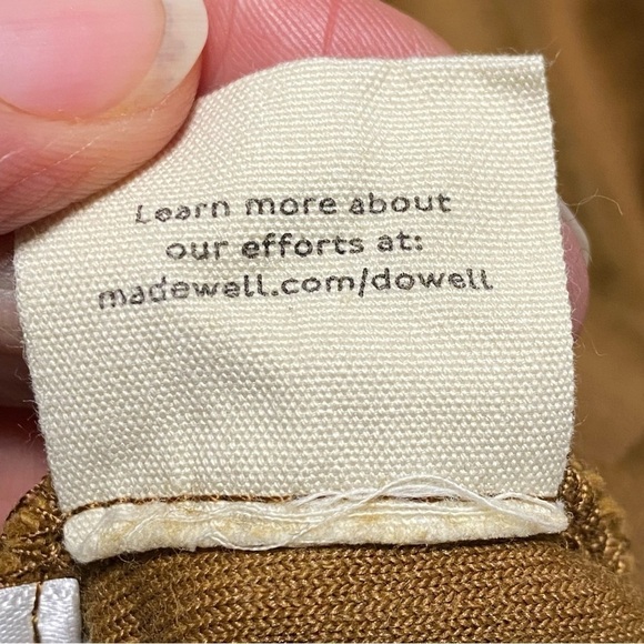 Madewell Joggers Women’s Size Small Dried Cider MWL Newark Sweat pants Joggers - Picture 10 of 12
